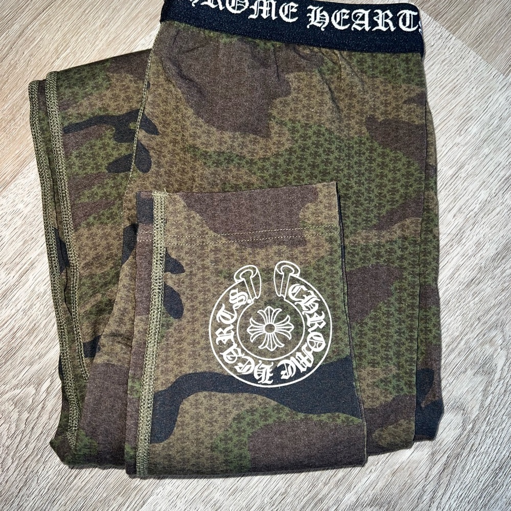 Camo Chrome Hearts Legging L (Runs Small)💚🤎🖤